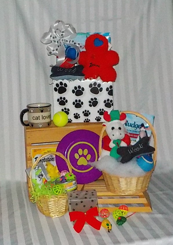 The Cat & Dog Lover Gift Basket
